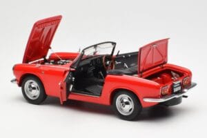 Honda S800 Roadster Rojo AUTOart 1:18 73276 Metal - imagen 5 de 8