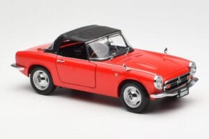 Honda S800 Roadster Rojo AUTOart 1:18 73276 Metal - imagen 6 de 8