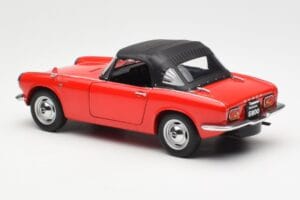 Honda S800 Roadster Rojo AUTOart 1:18 73276 Metal - imagen 7 de 8