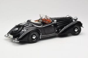 Horch 855 Roadster Negro Sun Star 1:18 2401 Metal - imagen 3 de 8