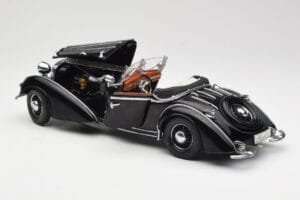 Horch 855 Roadster Negro Sun Star 1:18 2401 Metal - imagen 5 de 8