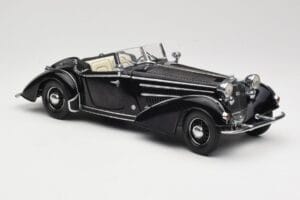 Horch 855 Roadster Negro Sun Star 1:18 2401 Metal - imagen 6 de 8