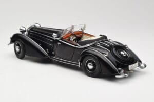 Horch 855 Roadster Negro Sun Star 1:18 2401 Metal - imagen 7 de 8