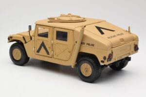 Hummer H1 AM General Military Police Exoto 1:18 01801 Metal - imagen 7 de 8