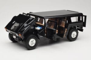 Hummer H1 Hard Top Negro Exoto 1:18 01803 Metal - imagen 2 de 8
