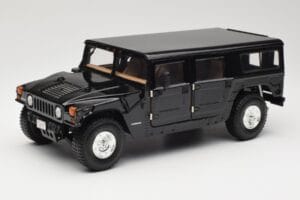Hummer H1 Hard Top Negro Exoto 1:18 01803 Metal