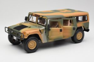 Hummer H1 Station Wagon Military Maisto 1:18 56049 Metal - imagen 2 de 8