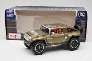 Hummer HX Concept Verde Maisto 1:18 36171 Metal - imagen 8 de 8