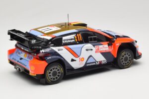 Hyundai i20 N Rally1 #11 Hyundai Shell Mobis WRT T. Neuville / M. Wydaeghe Rally Poland 2024 IXO 1:18 18RMC214 Metal - imagen 2 de 6