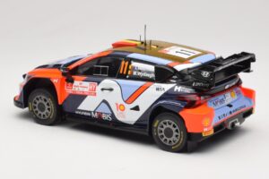 Hyundai i20 N Rally1 #11 Hyundai Shell Mobis WRT T. Neuville / M. Wydaeghe Rally Poland 2024 IXO 1:18 18RMC214 Metal - imagen 4 de 6