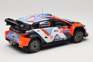 Hyundai i20 N Rally1 #8 Hyundai Shell Mobis WRT O. Tanak / M. Jarveoja Rally Chile 2024 IXO 1:18 18RMC223 Metal - imagen 2 de 6