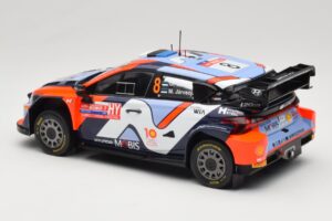 Hyundai i20 N Rally1 #8 Hyundai Shell Mobis WRT O. Tanak / M. Jarveoja Rally Chile 2024 IXO 1:18 18RMC223 Metal - imagen 5 de 6