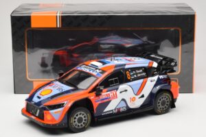 Hyundai i20 N Rally1 #8 Hyundai Shell Mobis WRT O. Tanak / M. Jarveoja Rally Chile 2024 IXO 1:18 18RMC223 Metal - imagen 6 de 6