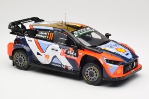 Hyundai i20 N Rally1 WRC Hybrid #11 T. Neuville / M. Wydaeghe Safari Rally Kenya 2024 IXO 1:18 18RMC208 Metal - imagen 4 de 6