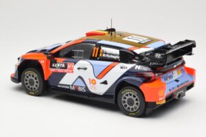 Hyundai i20 N Rally1 WRC Hybrid #11 T. Neuville / M. Wydaeghe Safari Rally Kenya 2024 IXO 1:18 18RMC208 Metal - imagen 5 de 6