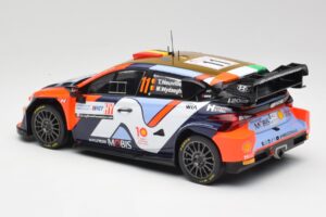 Hyundai i20 N Rally1 #11 T. Neuville / M. Wydaeghe Rally Croatia 2024 IXO 1:18 18RMC203 Metal - imagen 5 de 6