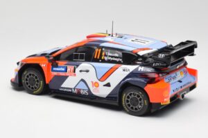 Hyundai i20 N Rally1 #11 T. Neuville / M. Wydaeghe Rally Sweden 2024 IXO 1:18 18RMC201 Metal - imagen 5 de 6