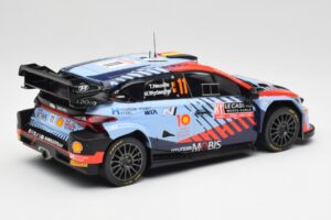 Hyundai i20 N Rally1 WRC #11 T. Neuville / M. Wydaeghe Rally Monte Carlo Winner 2024 IXO 1:18 18RMC194 Metal - imagen 2 de 6