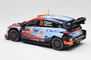 Hyundai i20 N Rally1 WRC #11 T. Neuville / M. Wydaeghe Rally Monte Carlo Winner 2024 IXO 1:18 18RMC194 Metal - imagen 5 de 6