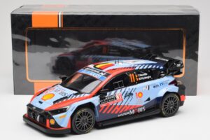 Hyundai i20 N Rally1 WRC #11 T. Neuville / M. Wydaeghe Rally Monte Carlo Winner 2024 IXO 1:18 18RMC194 Metal - imagen 6 de 6