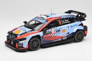 Hyundai i20 N Rally1 WRC #8 O. Tänak / M. Järveoja Rally Monte Carlo Night Version 2024 IXO 1:18 18RMC195 Metal