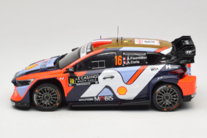 Hyundai i20 N WRC #16 A. Fourmaux / A. Coria Rally Monte Carlo 2025 IXO 1:18 18RMC230A Metal - imagen 3 de 6