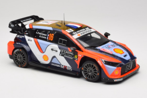 Hyundai i20 N WRC #16 A. Fourmaux / A. Coria Rally Monte Carlo 2025 IXO 1:18 18RMC230A Metal - imagen 4 de 6