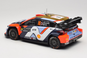 Hyundai i20 N WRC #16 A. Fourmaux / A. Coria Rally Monte Carlo 2025 IXO 1:18 18RMC230A Metal - imagen 5 de 6