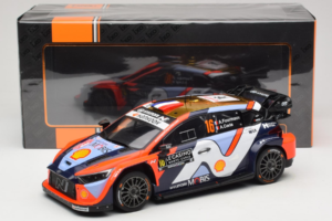 Hyundai i20 N WRC #16 A. Fourmaux / A. Coria Rally Monte Carlo 2025 IXO 1:18 18RMC230A Metal - imagen 6 de 6