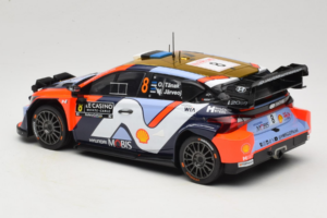 Hyundai i20 N WRC #16 A. Fourmaux / A. Coria Rally Monte Carlo Night Version 2025 IXO 1:18 18RMC230B Metal - imagen 5 de 6