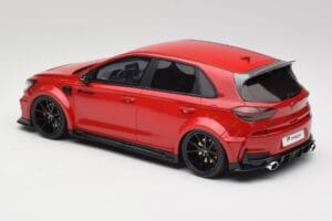 Hyundai i30 N PD Prior Design Engine Rojo Otto 1:18 OT1112 Resina - imagen 5 de 6
