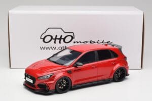 Hyundai i30 N PD Prior Design Engine Rojo Otto 1:18 OT1112 Resina - imagen 6 de 6