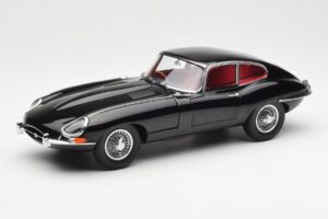 Jaguar E-Type 3.8 Series 1 Negro Kyosho 1:18 08954BK Metal