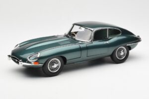 Jaguar E-Type 3.8 Series 1 Verde Oscuro Kyosho 1:18 08954DG Metal