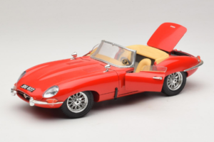Jaguar E-Type Series 1 Descapotable Rojo Bburago 1:18 3038 Metal - imagen 2 de 8