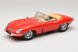 Jaguar E-Type Series 1 Descapotable Rojo Bburago 1:18 3038 Metal