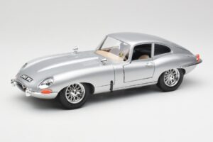 Jaguar E-Type Series 1 Plata Bburago 1:18 3018-M2 Metal