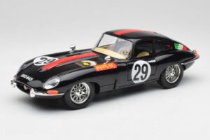 Jaguar E-Type #29 Negro Bburago 1:18 3018-M4 Metal