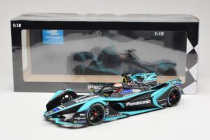 Jaguar I-Type 3 Panasonic Jaguar Racing #3 N. Piquet Jr. Formula E Season 5 2019 Minichamps 1:18 114180003 Metal - imagen 6 de 6