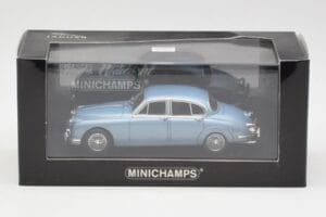 Jaguar Mk II Blue Metallic Minichamps 1:43 433130604 Metal - imagen 4 de 4