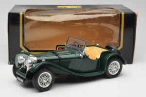 Jaguar SS 100 Roadster Verde Bburago 1:18 3006 Metal - imagen 8 de 8