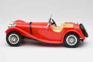 Jaguar SS 100 Rojo Bburago 1:18 3006-M1 Metal - imagen 4 de 8