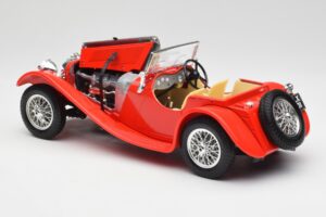 Jaguar SS 100 Rojo Bburago 1:18 3006-M1 Metal - imagen 5 de 8