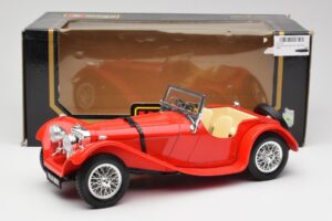 Jaguar SS 100 Rojo Bburago 1:18 3006-M1 Metal - imagen 8 de 8