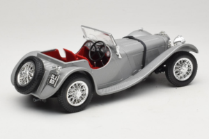Jaguar SS100 Plata Bburago 1:18 3006-M2 Metal - imagen 2 de 6
