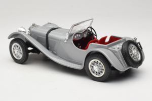 Jaguar SS100 Plata Bburago 1:18 3006-M2 Metal - imagen 5 de 6