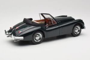 Jaguar XK140 Drophead Coupe Negro Sun Star 1:18 2802 Metal - imagen 3 de 8
