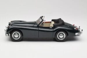 Jaguar XK140 Drophead Coupe Negro Sun Star 1:18 2802 Metal - imagen 4 de 8