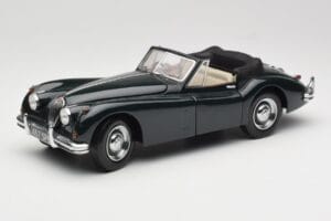 Jaguar XK140 Drophead Coupe Negro Sun Star 1:18 2802 Metal