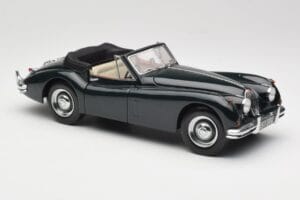 Jaguar XK140 Drophead Coupe Negro Sun Star 1:18 2802 Metal - imagen 6 de 8
